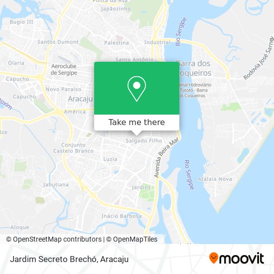Jardim Secreto Brechó map