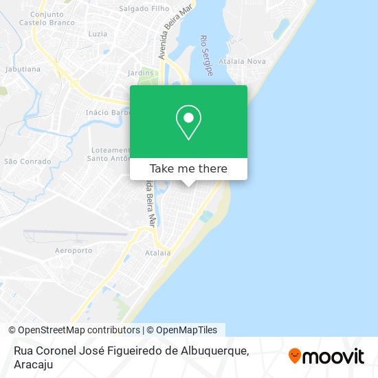 Rua Coronel José Figueiredo de Albuquerque map