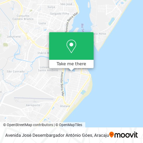 Avenida José Desembargador Antônio Góes map