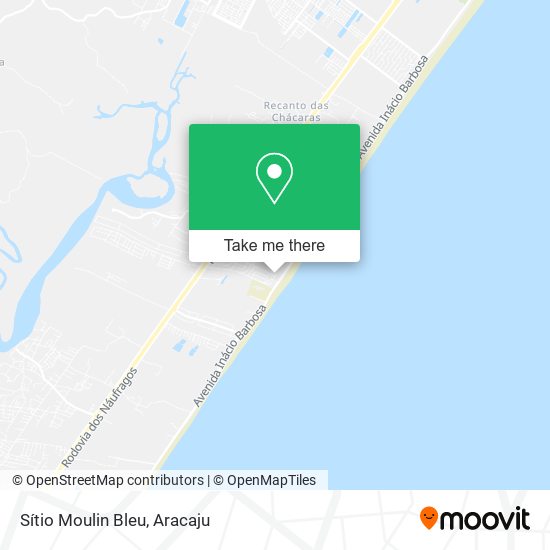 Sítio Moulin Bleu map