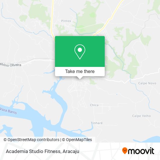 Academia Studio Fitness map