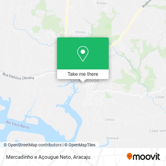 Mercadinho e Açougue Neto map