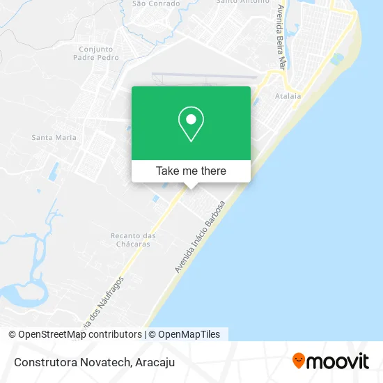 Construtora Novatech map