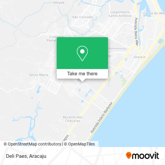 Deli Paes map