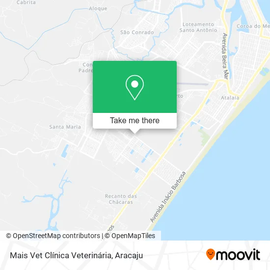 Mais Vet Clínica Veterinária map