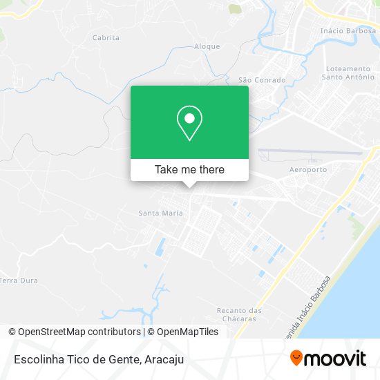 Mapa Escolinha Tico de Gente