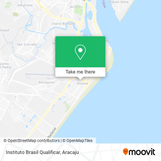 Instituto Brasil Qualificar map