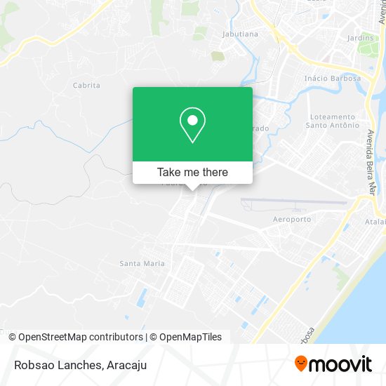 Robsao Lanches map