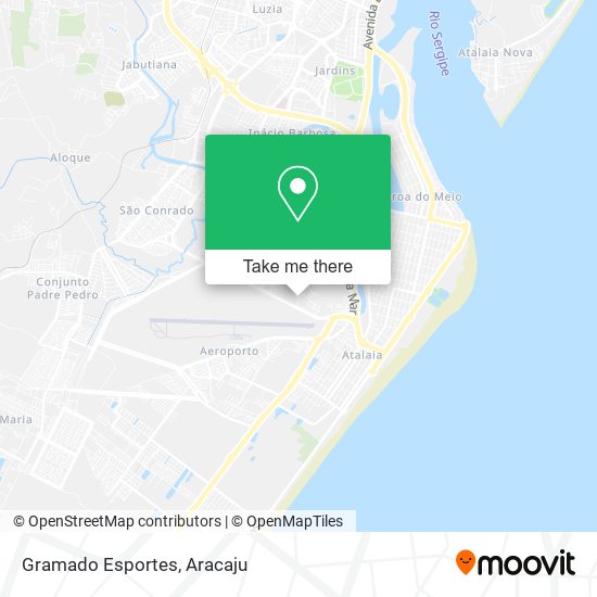 Gramado Esportes map