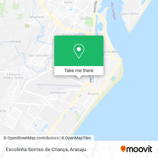 Escolinha Sorriso de Criança map