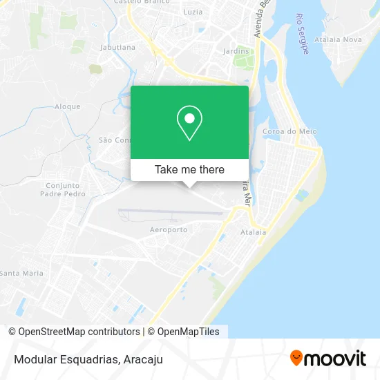 Modular Esquadrias map