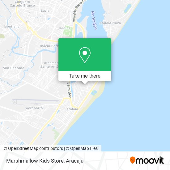Marshmallow Kids Store map