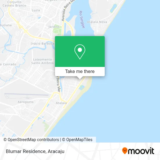 Blumar Residence map