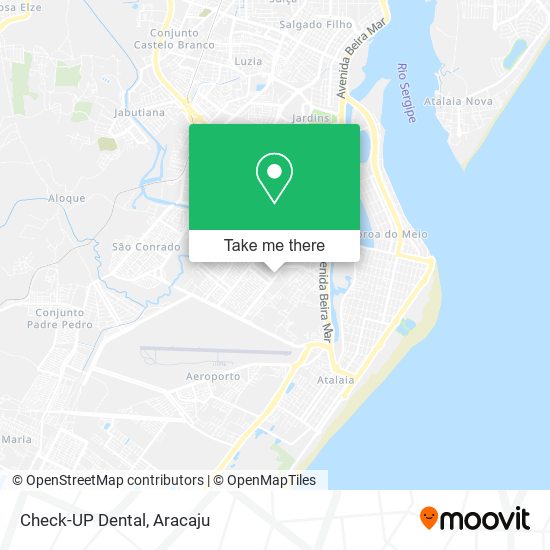 Mapa Check-UP Dental