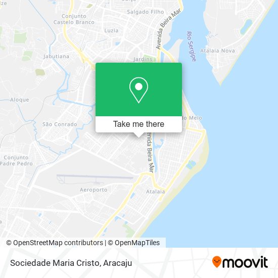 Sociedade Maria Cristo map
