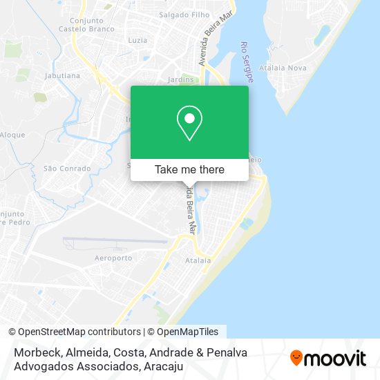 Morbeck, Almeida, Costa, Andrade & Penalva Advogados Associados map