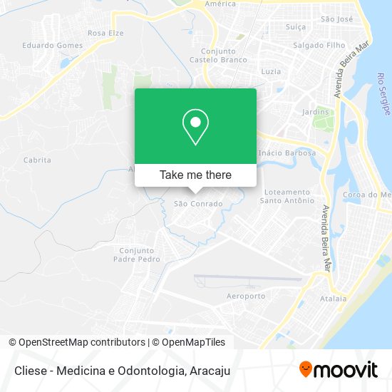Cliese - Medicina e Odontologia map