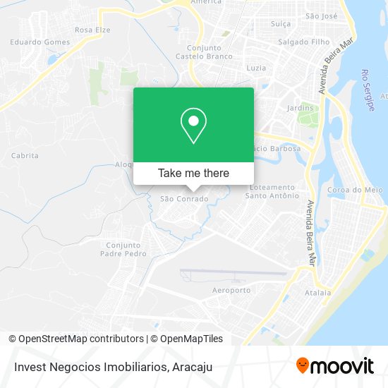 Invest Negocios Imobiliarios map