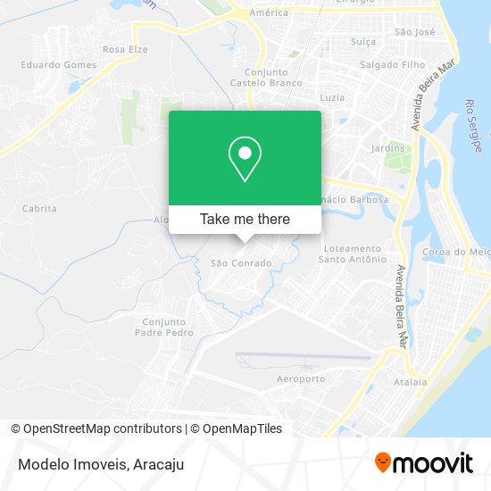 Mapa Modelo Imoveis