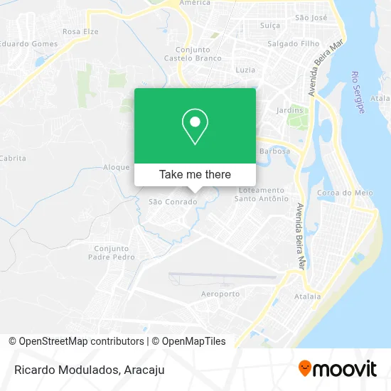 Ricardo Modulados map