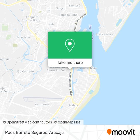 Paes Barreto Seguros map