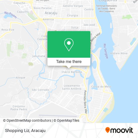 Shopping Liz map