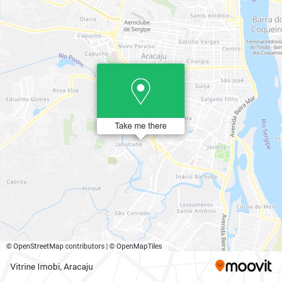 Vitrine Imobi map