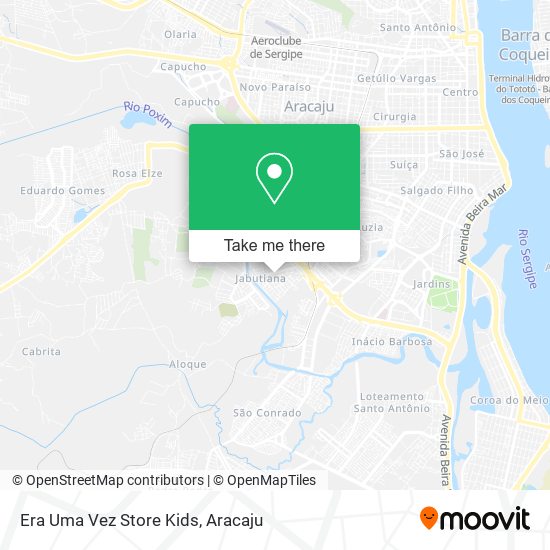 Era Uma Vez Store Kids map