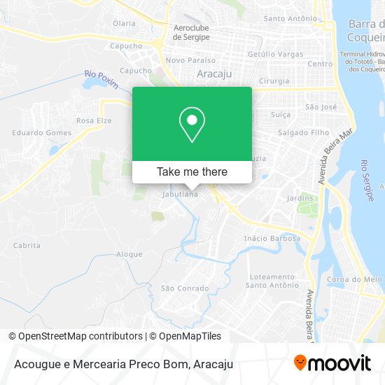 Acougue e Mercearia Preco Bom map