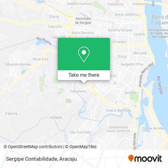 Mapa Sergipe Contabilidade