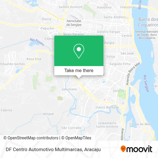 DF Centro Automotivo Multimarcas map