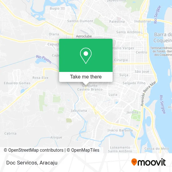 Doc Servicos map