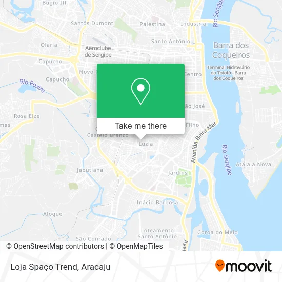 Loja Spaço Trend map