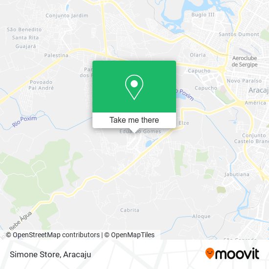 Simone Store map