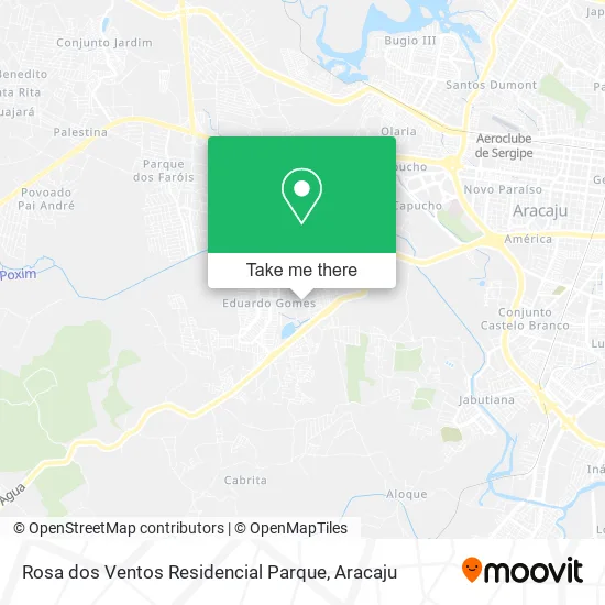 Rosa dos Ventos Residencial Parque map