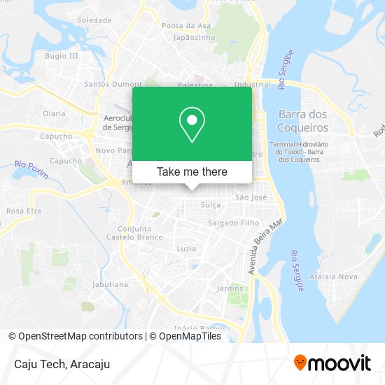 Caju Tech map