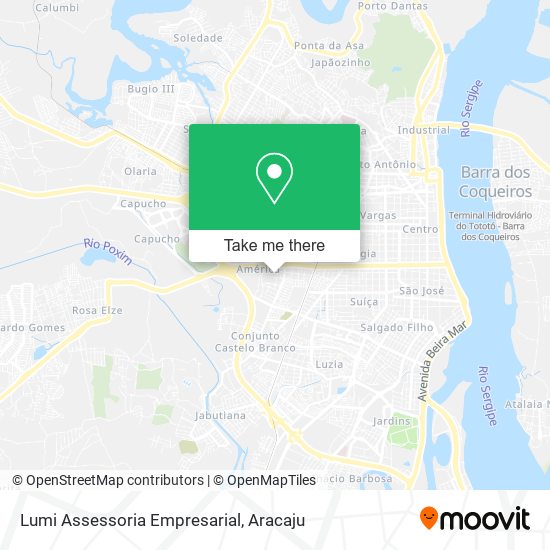 Mapa Lumi Assessoria Empresarial