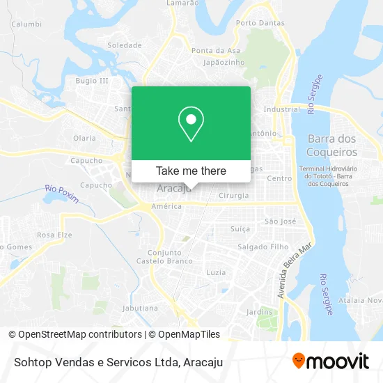 Sohtop Vendas e Servicos Ltda map