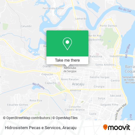 Hidrosistem Pecas e Servicos map
