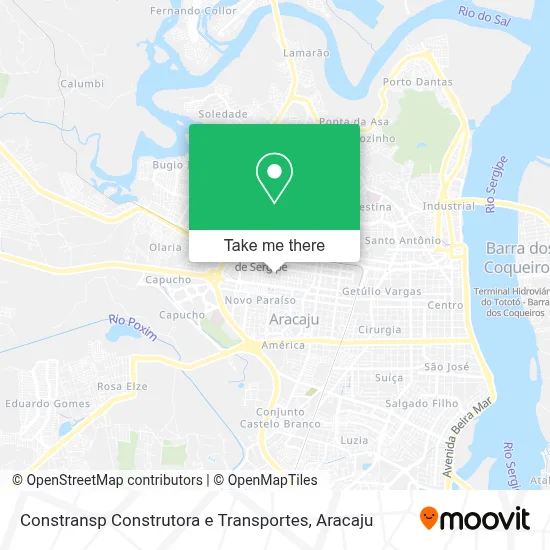 Constransp Construtora e Transportes map