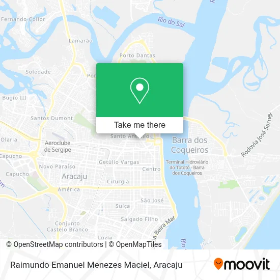 Raimundo Emanuel Menezes Maciel map