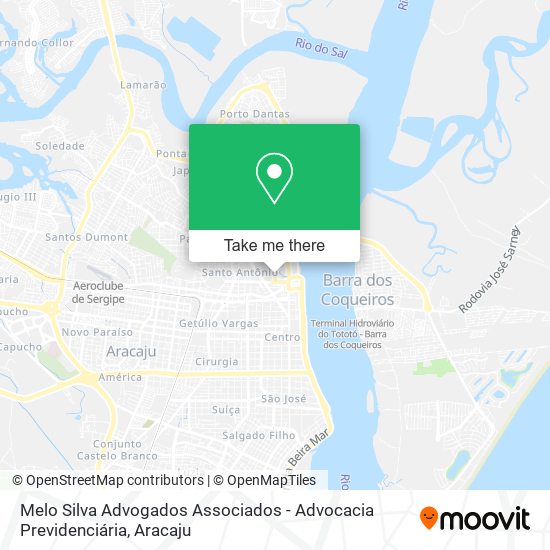 Melo Silva Advogados Associados - Advocacia Previdenciária map