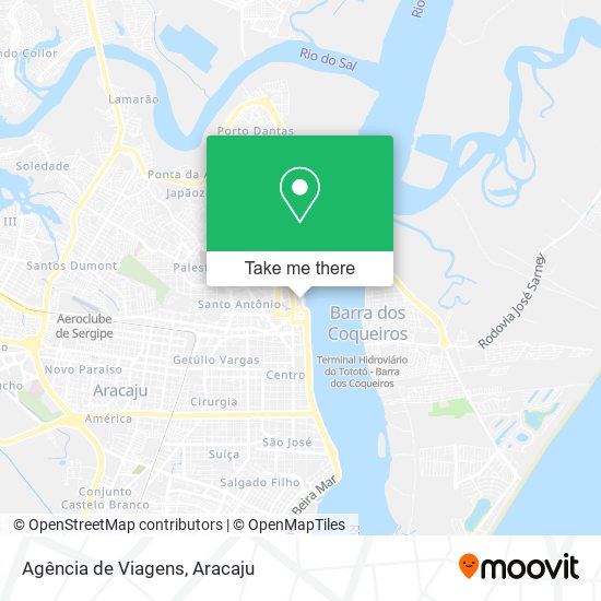 Agência de Viagens map