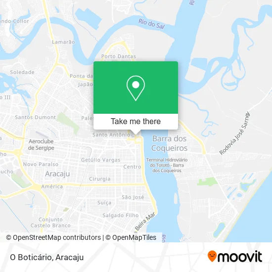 O Boticário map