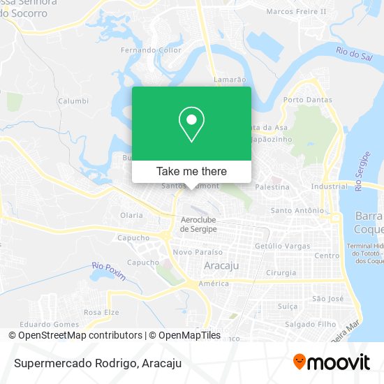 Supermercado Rodrigo map