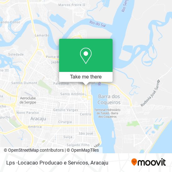 Lps -Locacao Producao e Servicos map