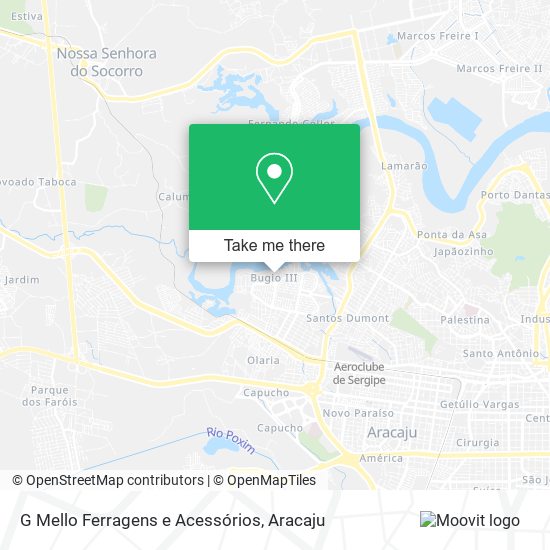 G Mello Ferragens e Acessórios map