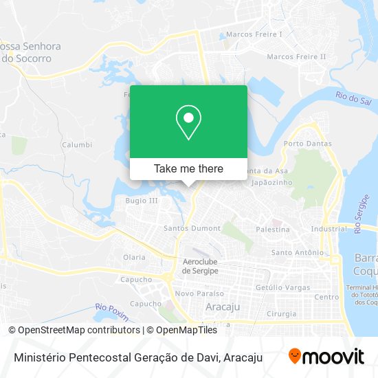 Ministério Pentecostal Geração de Davi map