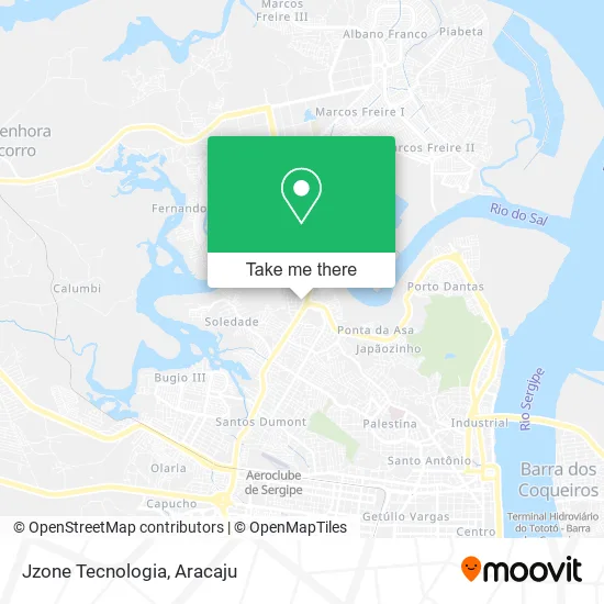 Jzone Tecnologia map