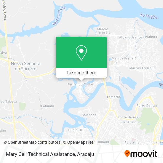 Mary Cell Technical Assistance map